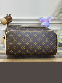 Louis vuitton original monogram canvas dopp kit toiletry pouch M44494 