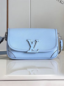 2023 Louis vuitton original epi leather buci crossbody M59386 blue