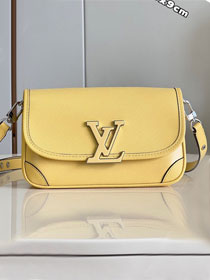 2023 Louis vuitton original epi leather buci crossbody M59386 yellow