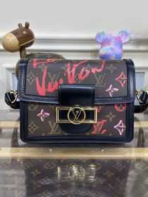 2023 Louis vuitton original monogram canvas mini dauphine bag M45889