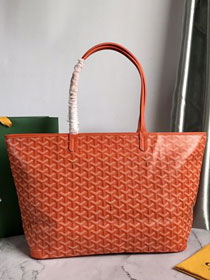 Goyard original canvas artois MM bag GY0034 orange