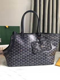 Goyard original canvas chien gris pet carrier bag GY0037 navy blue