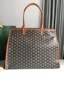 Goyard original canvas hardy PM bag GY0051 brown