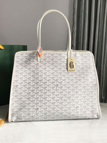 Goyard original canvas hardy PM bag GY0051 white