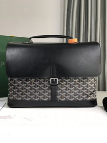 Goyard original canvas messenger bag PM GY0052 black