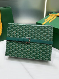 Goyard original canvas 8 watch case GY0035 green