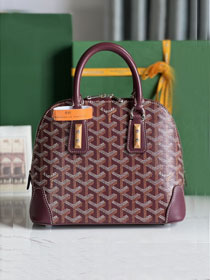 Goyard original canvas vendome mini bag GY0061 burgundy