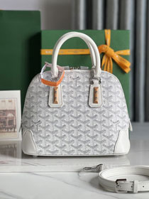 Goyard original canvas vendome mini bag GY0061 white