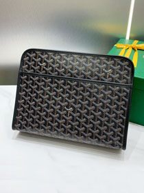 Goyard original canvas large clutch GY0063 black