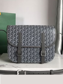 Goyard original canvas belvedere MM bag GY0072 grey