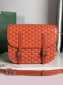 Goyard original canvas belvedere MM bag GY0072 orange