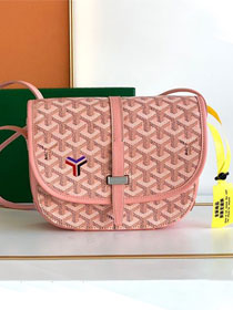 Goyard original canvas belvedere bag GY0012 pink