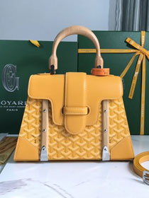 Goyard original canvas saigon structure PM bag GY0075 yellow