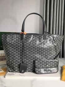 Goyard original canvas saint louis GM bag GY0083 grey