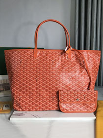 Goyard original canvas saint louis GM bag GY0083 orange