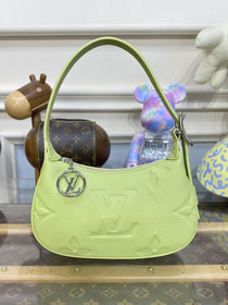 Louis vuitton original calfskin mini moon bag M82425 light green