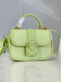 Louis vuitton original epi leather hide&seek bag M22725 light green