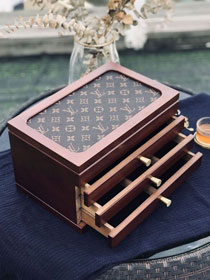 Louis vuitton four layer jewelry box J0004