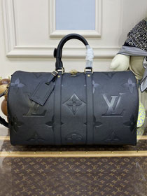 Louis vuitton original calfskin keepall 45 M46114 black