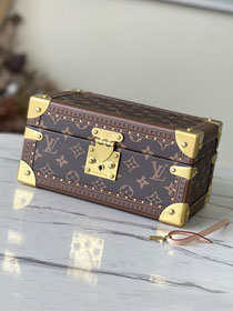 Louis vuitton original canvas medium treasure case M20292