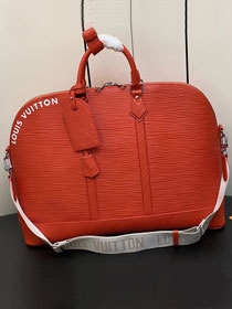 Louis vuitton original epi leather alma travel GM m23717 red