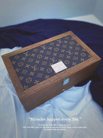 Louis vuitton two layer jewelry box J0002