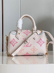 Louis vuitton original calfskin speedy 20 M46397 white