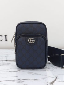 GG original canvas ophidia mini bag 752565 dark blue