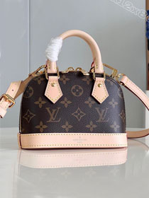 2024 Louis vuitton original monogram canvas alma nano M82717 