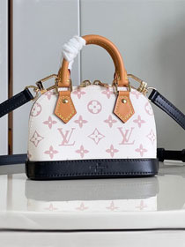 2024 Louis vuitton original monogram canvas alma nano M82717 white