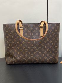 Louis vuitton original monogram canvas largetote handbag M51155