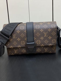 Louis vuitton original monogram canvas s-cape messenger bag M46795 