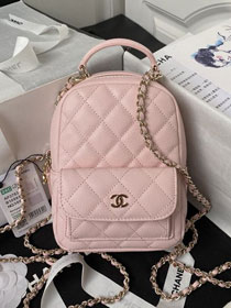 CC original grained calfskin mini backpack AP3753 pink