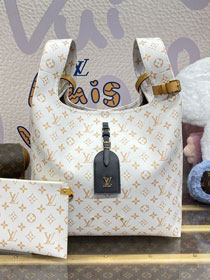 2024 Louis vuitton original monogram canvas atlantis MM m24409 white