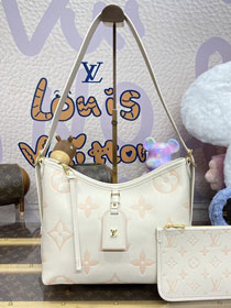 Louis vuitton original calfskin carryAll pm M46288 white&chamallow	