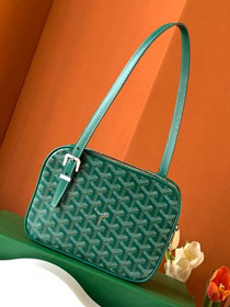 Goyard original canvas small shoulder bag GY0101 green