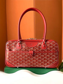 Goyard original canvas baguette bag GY0100 red