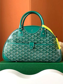 Goyard original canvas bowling bag GY0099 green