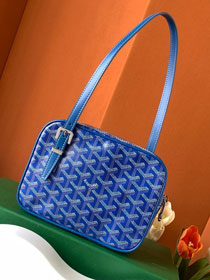 Goyard original canvas small shoulder bag GY0101 blue