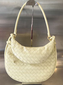 BV original lambskin medium gemelli shoulder bag 764281 ice cream