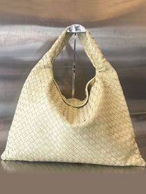 BV original calfskin large hop bag 763970 ice cream