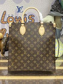 Louis vuitton original monogram canvas sac plat M45848