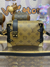 Louis vuitton original monogram reverse mini side trunk M46815