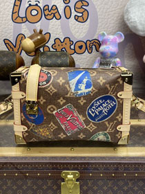 Louis vuitton original monogram canvas side trunk mm M47085