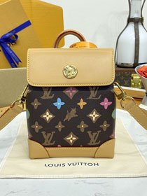 Louis vuitton original monogram canvas nano steamer M83429 brown