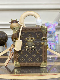 Louis vuitton original monogram canvas box trunk M10079 