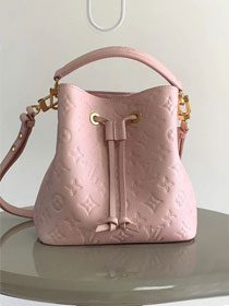  Louis vuitton original calfskin neonoe BB bag M47038 light pink