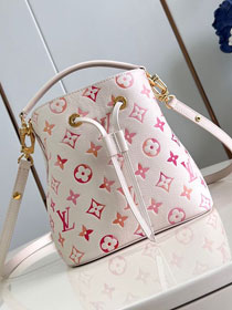 Louis vuitton original calfskin neonoe BB M24649 white&pink