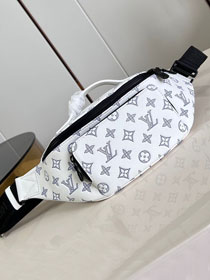 Louis vuitton original calfskin rush bumbag M25227 white