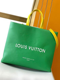 Louis vuitton origianl calfskin shopper bag m24457 green